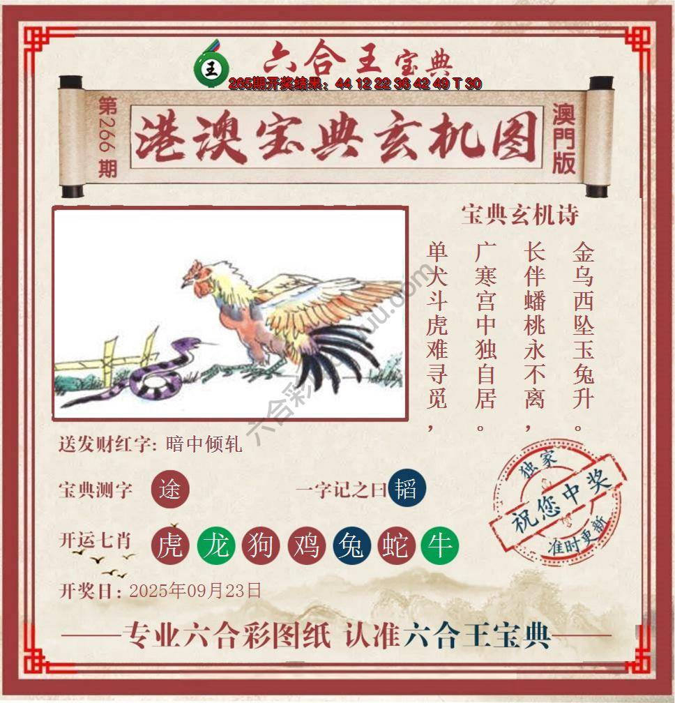 六合王港澳宝典玄机图