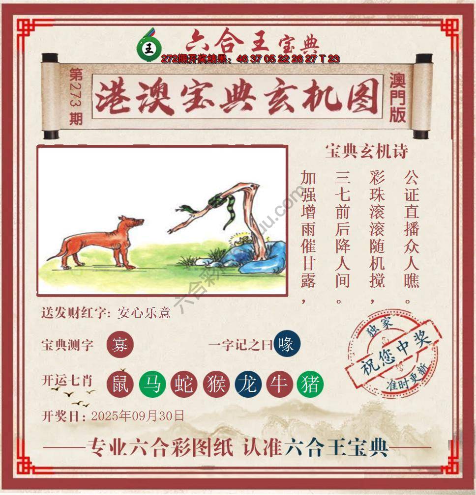 六合王港澳宝典玄机图