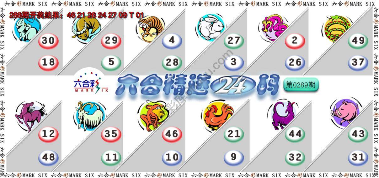 六合精选24码