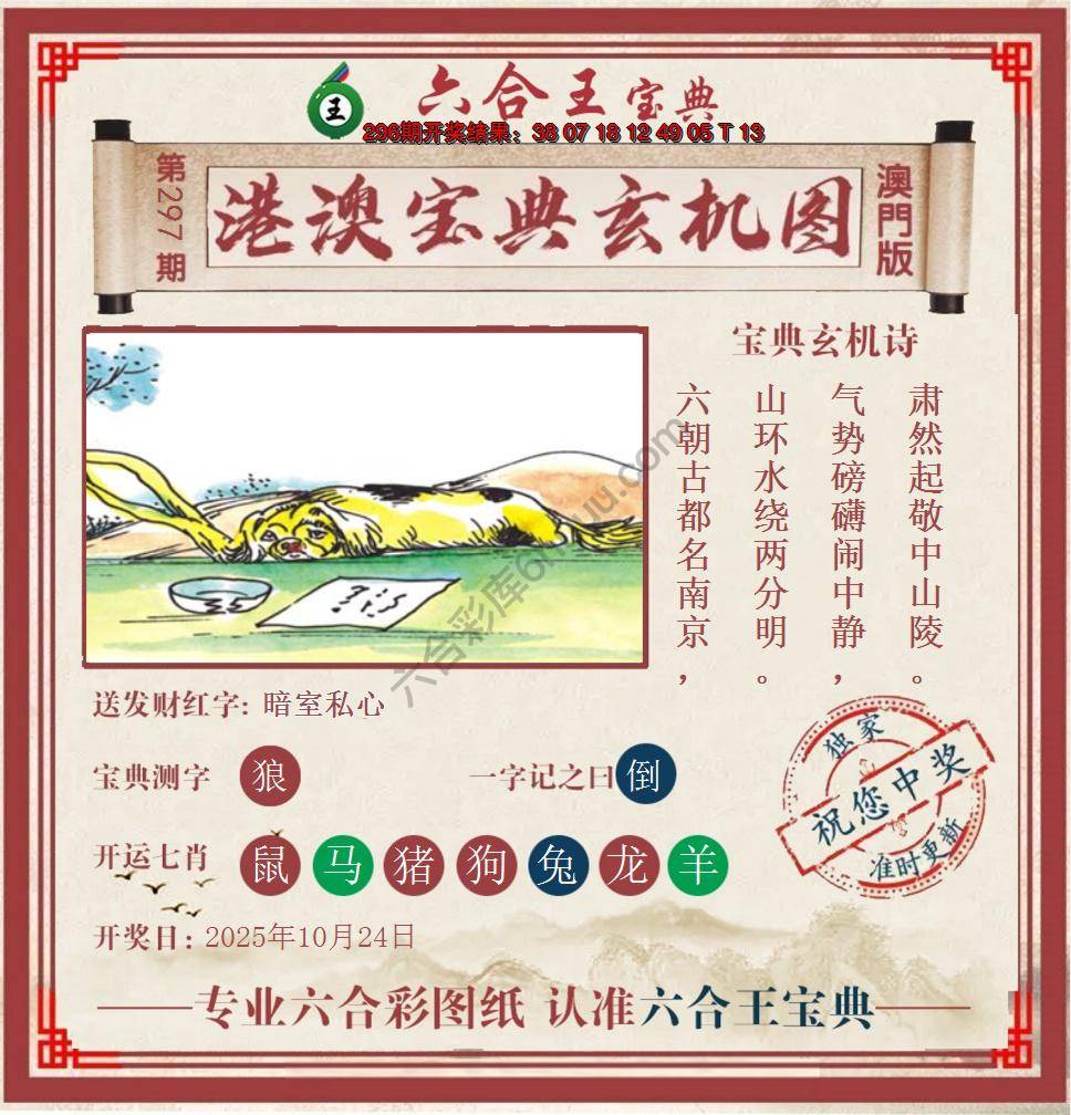 六合王港澳宝典玄机图