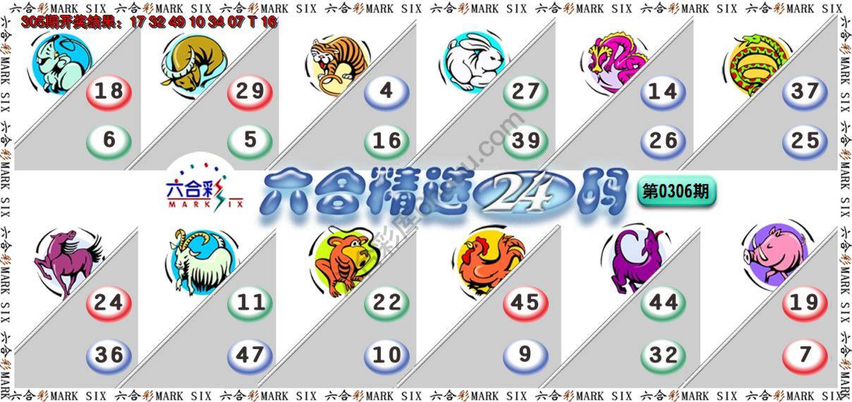 六合精选24码