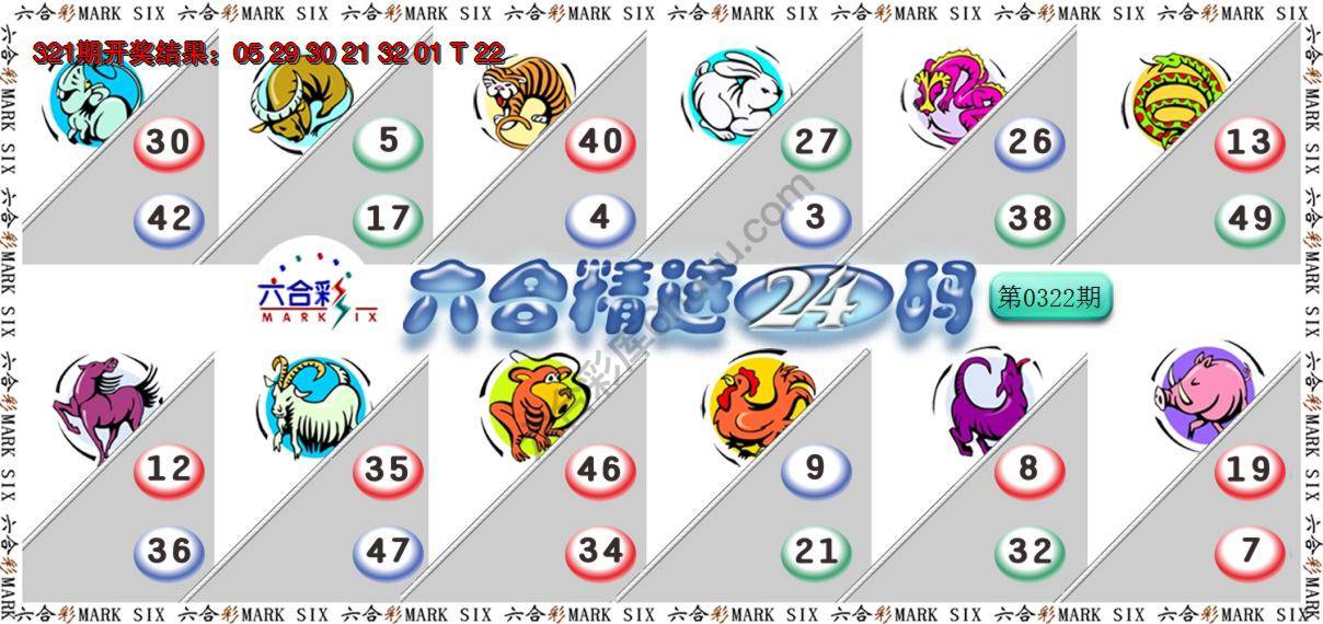 六合精选24码