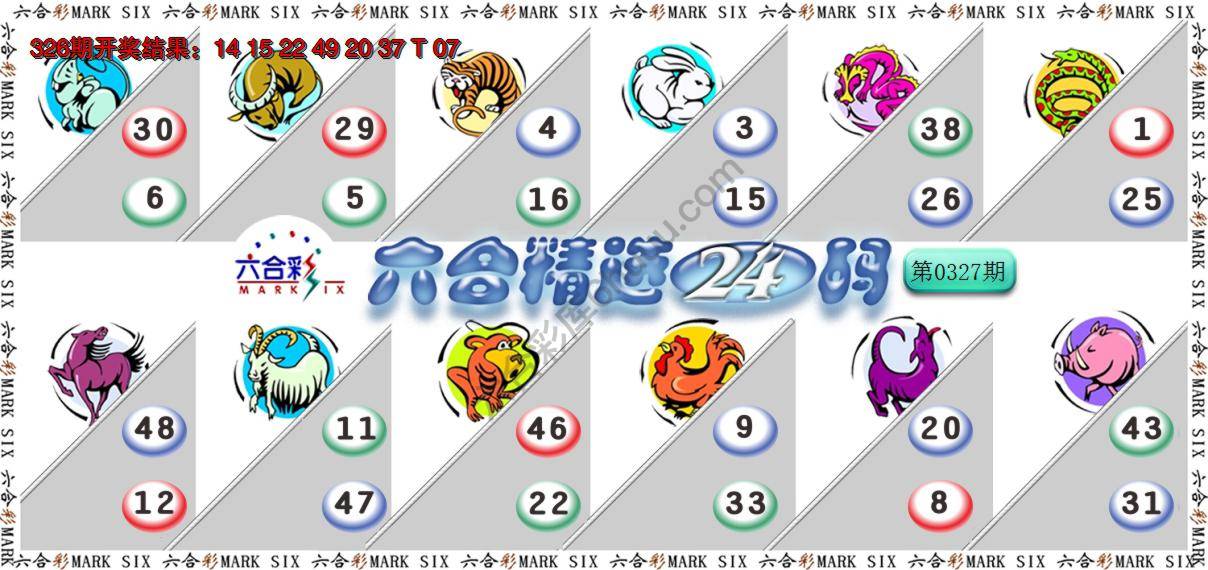 六合精选24码