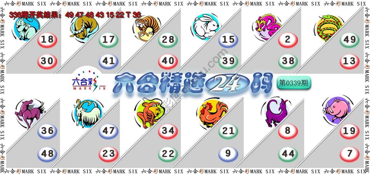 六合精选24码