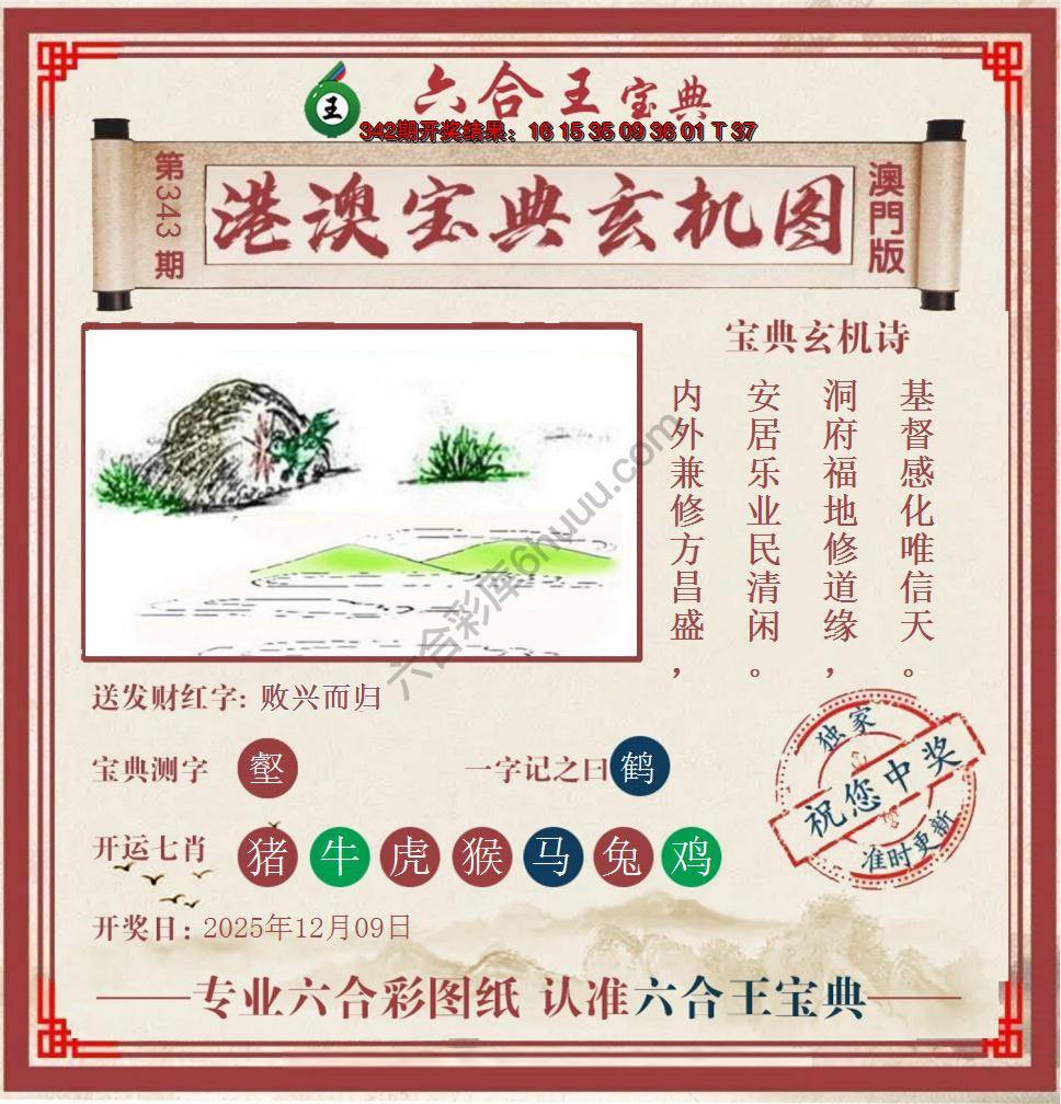 六合王港澳宝典玄机图