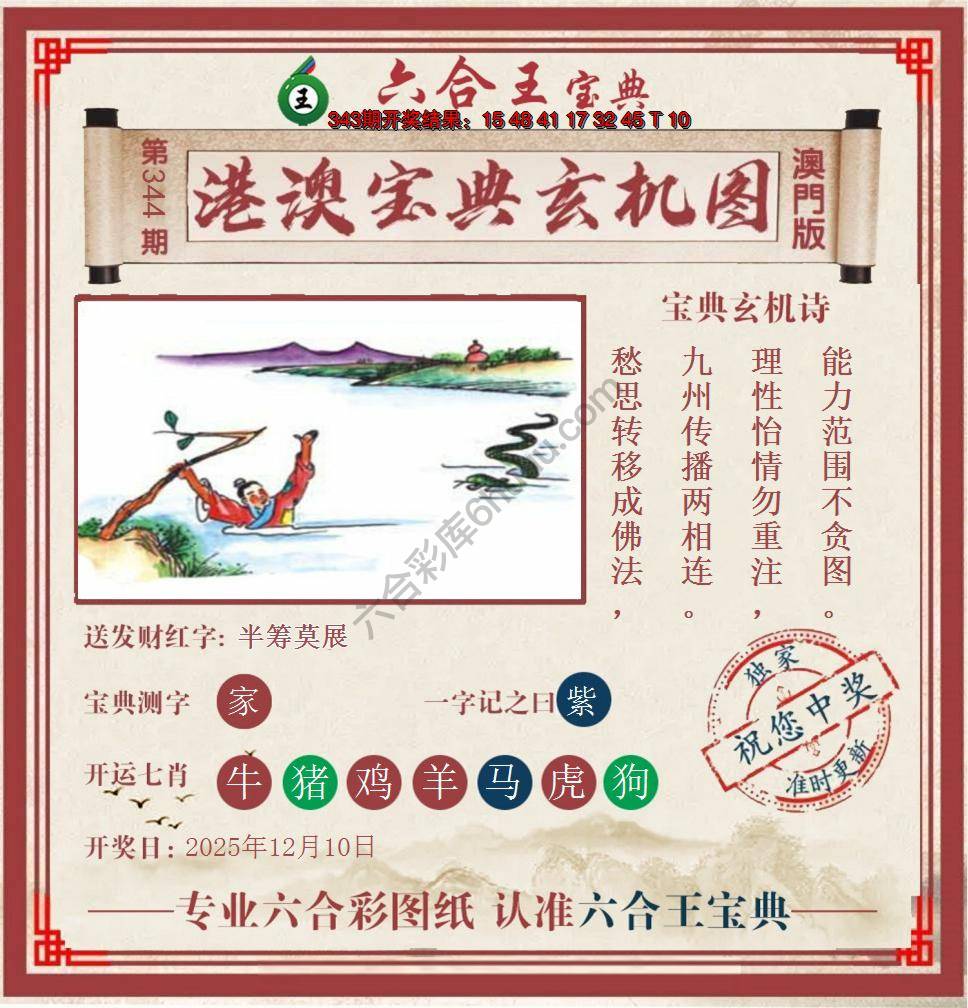 六合王港澳宝典玄机图