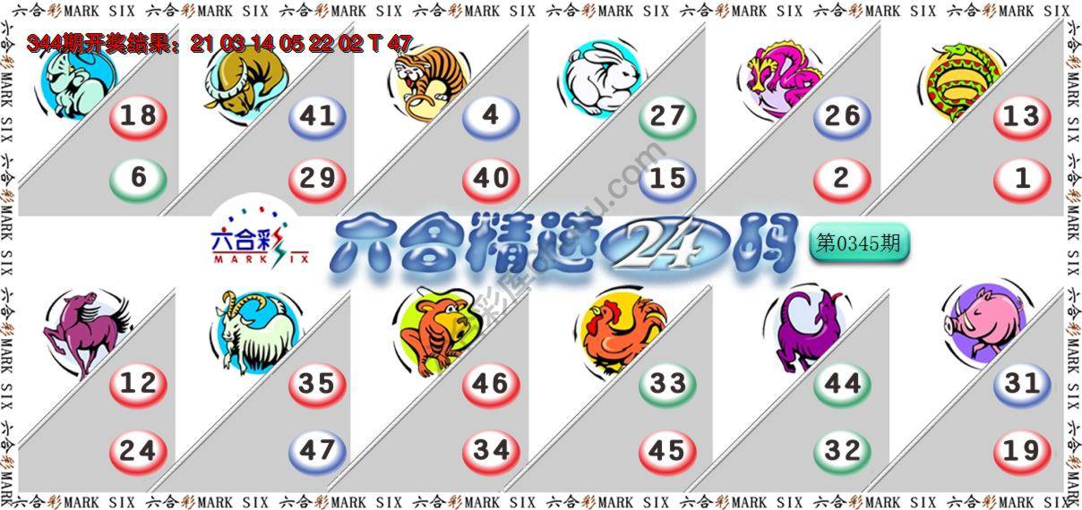 六合精选24码