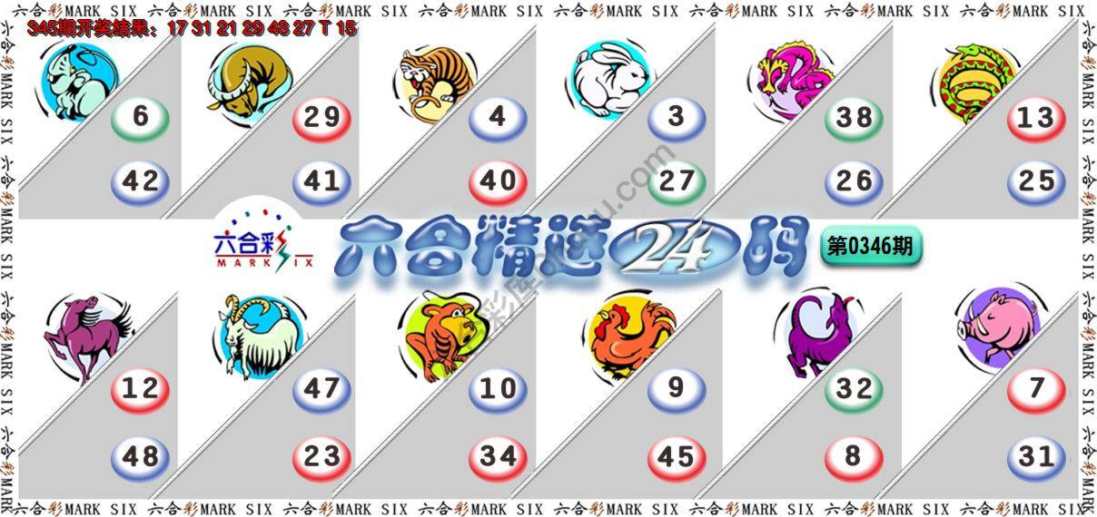 六合精选24码