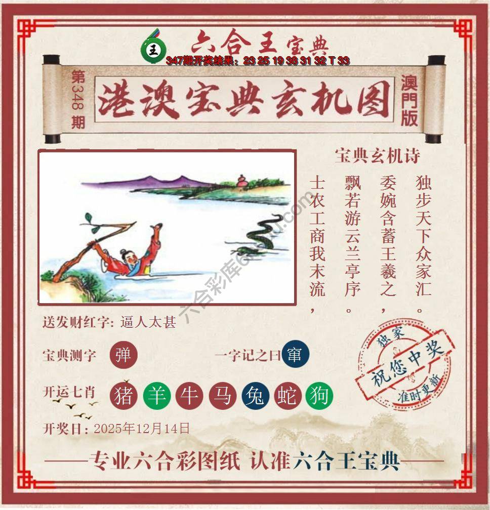 六合王港澳宝典玄机图