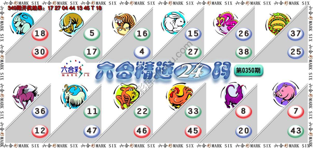 六合精选24码
