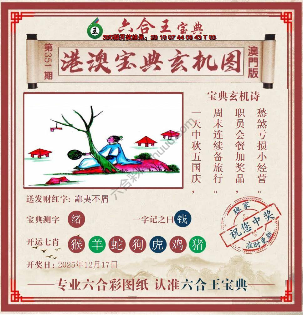 六合王港澳宝典玄机图