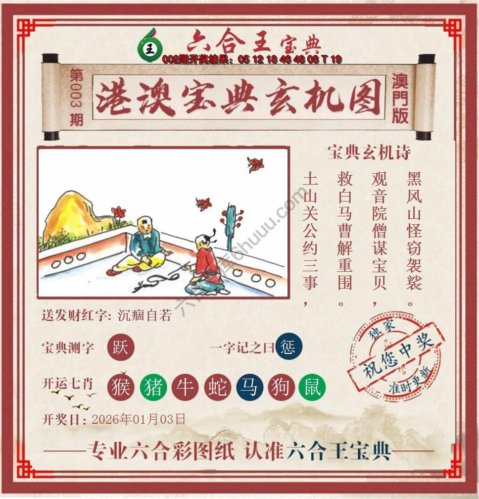 六合王港澳宝典玄机图