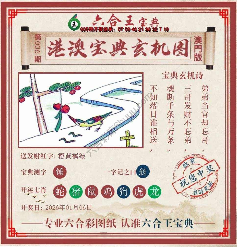 六合王港澳宝典玄机图