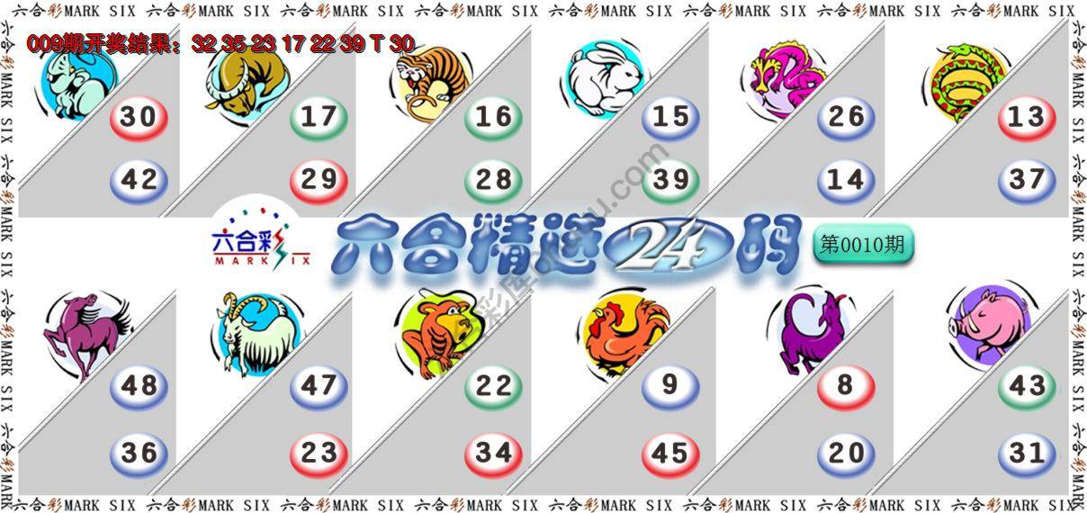 六合精选24码