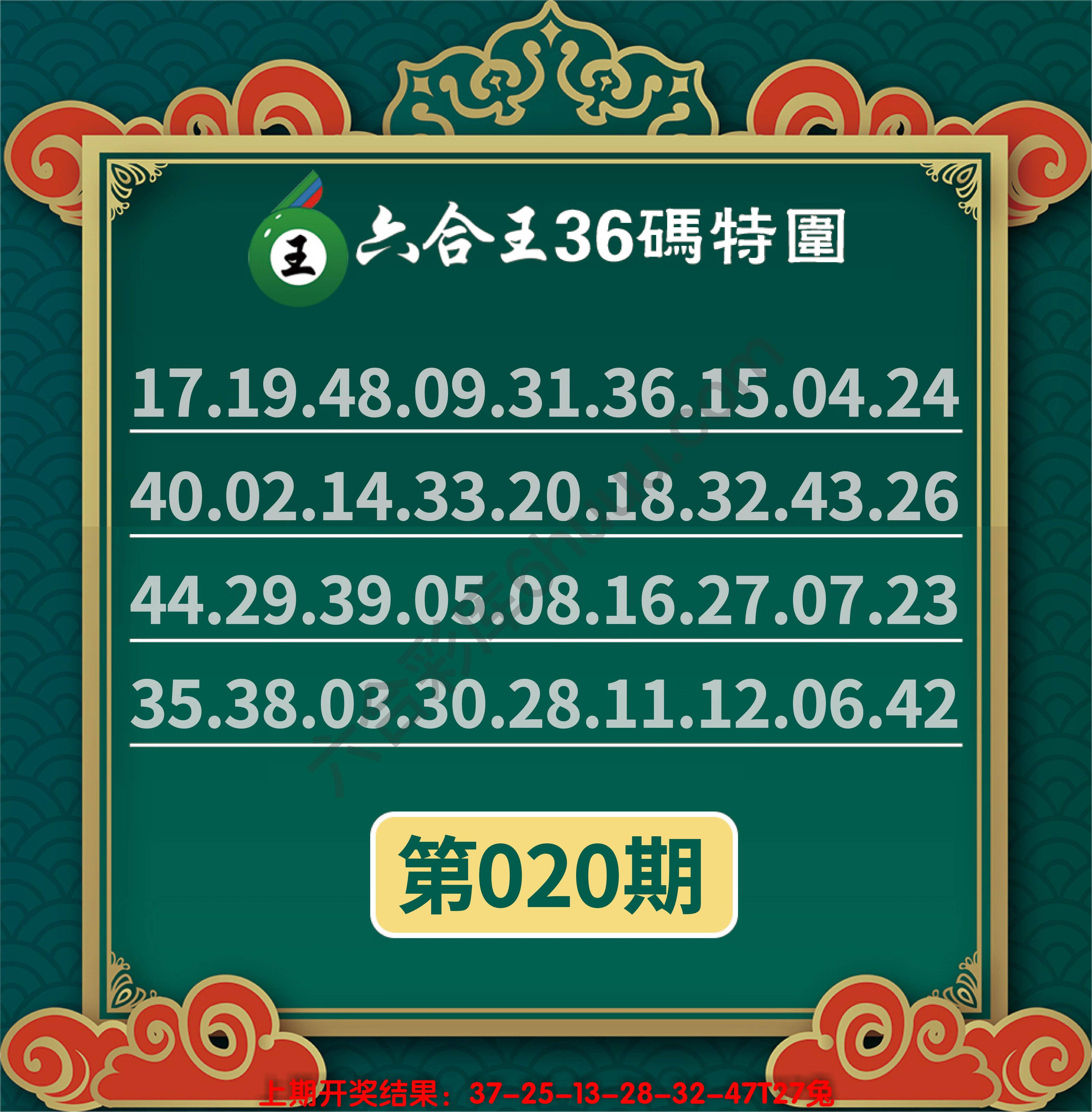 六合王三十六码特围