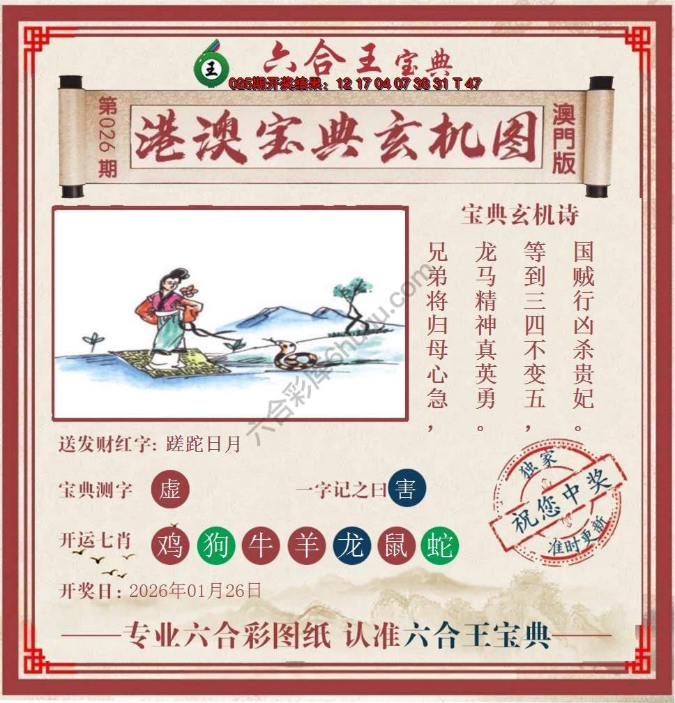 六合王港澳宝典玄机图