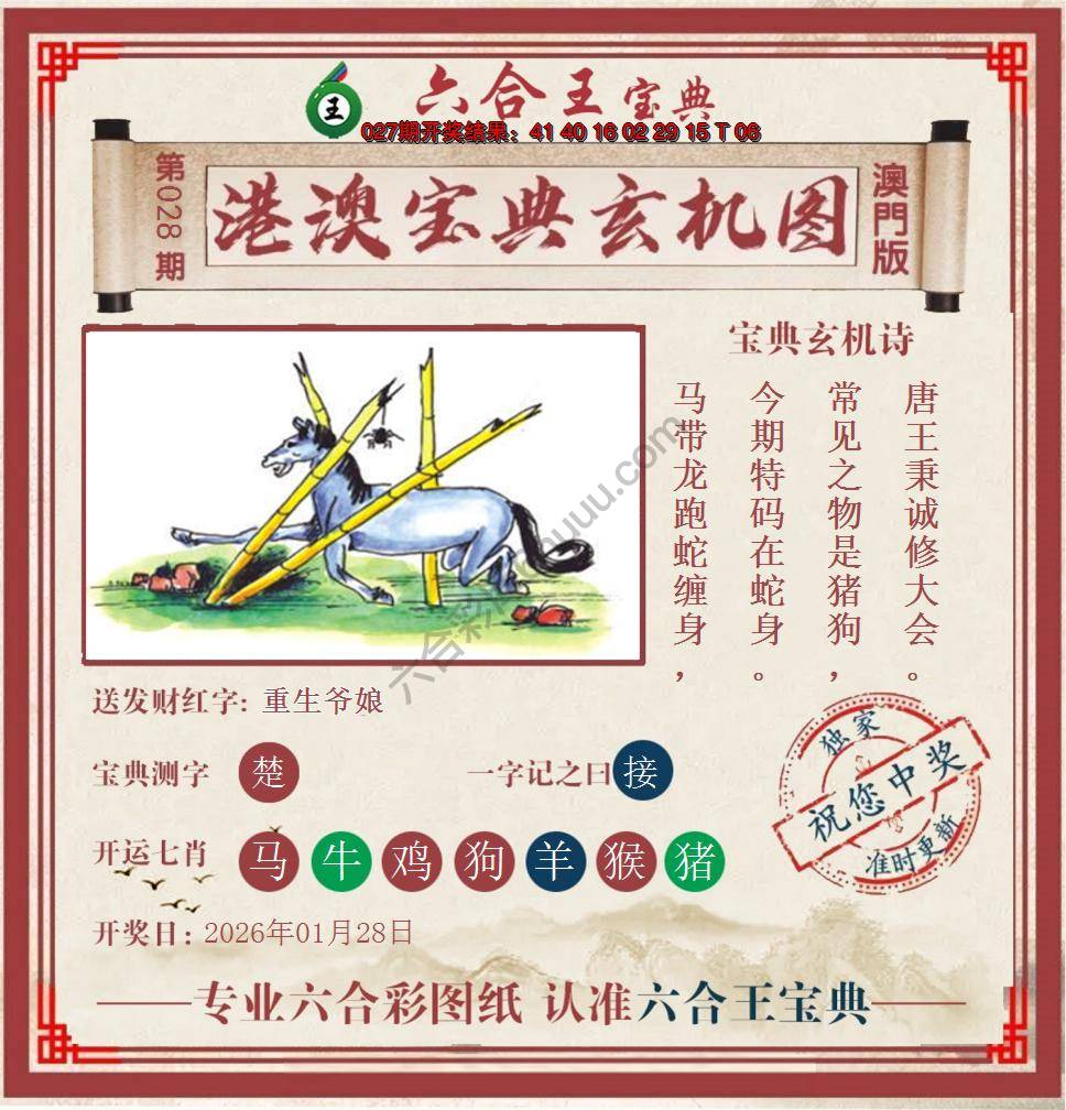 六合王港澳宝典玄机图