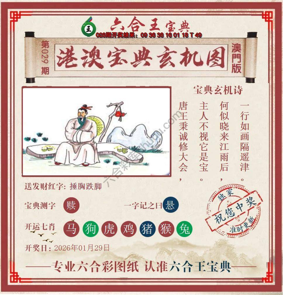 六合王港澳宝典玄机图