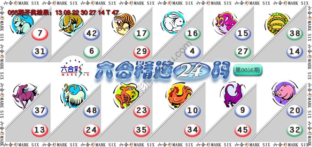 六合精选24码