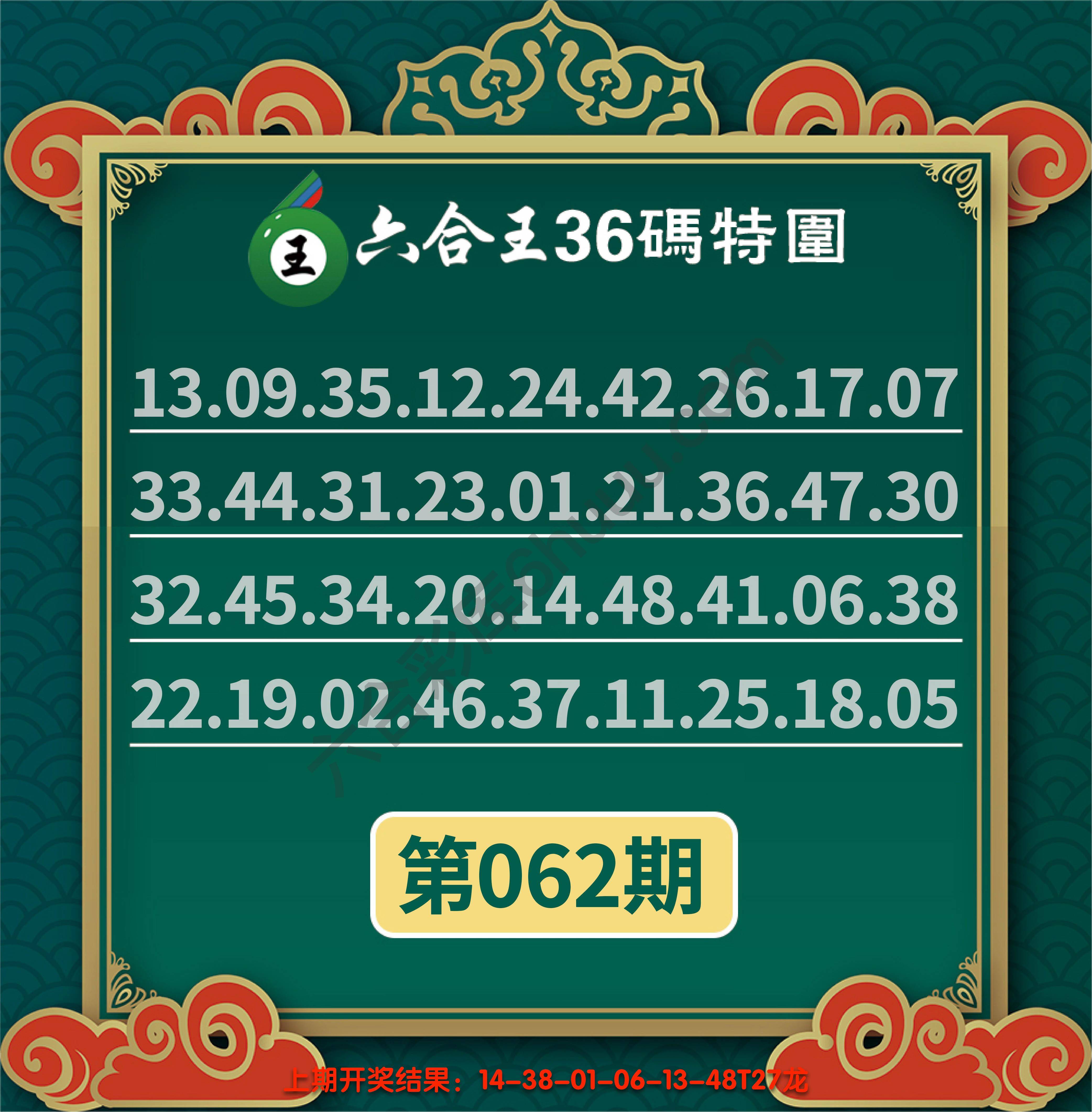 六合王三十六码特围