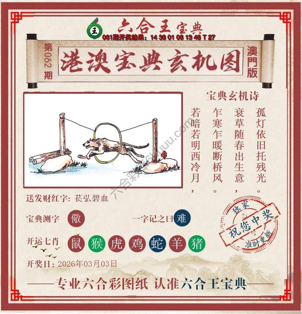 六合王港澳宝典玄机图