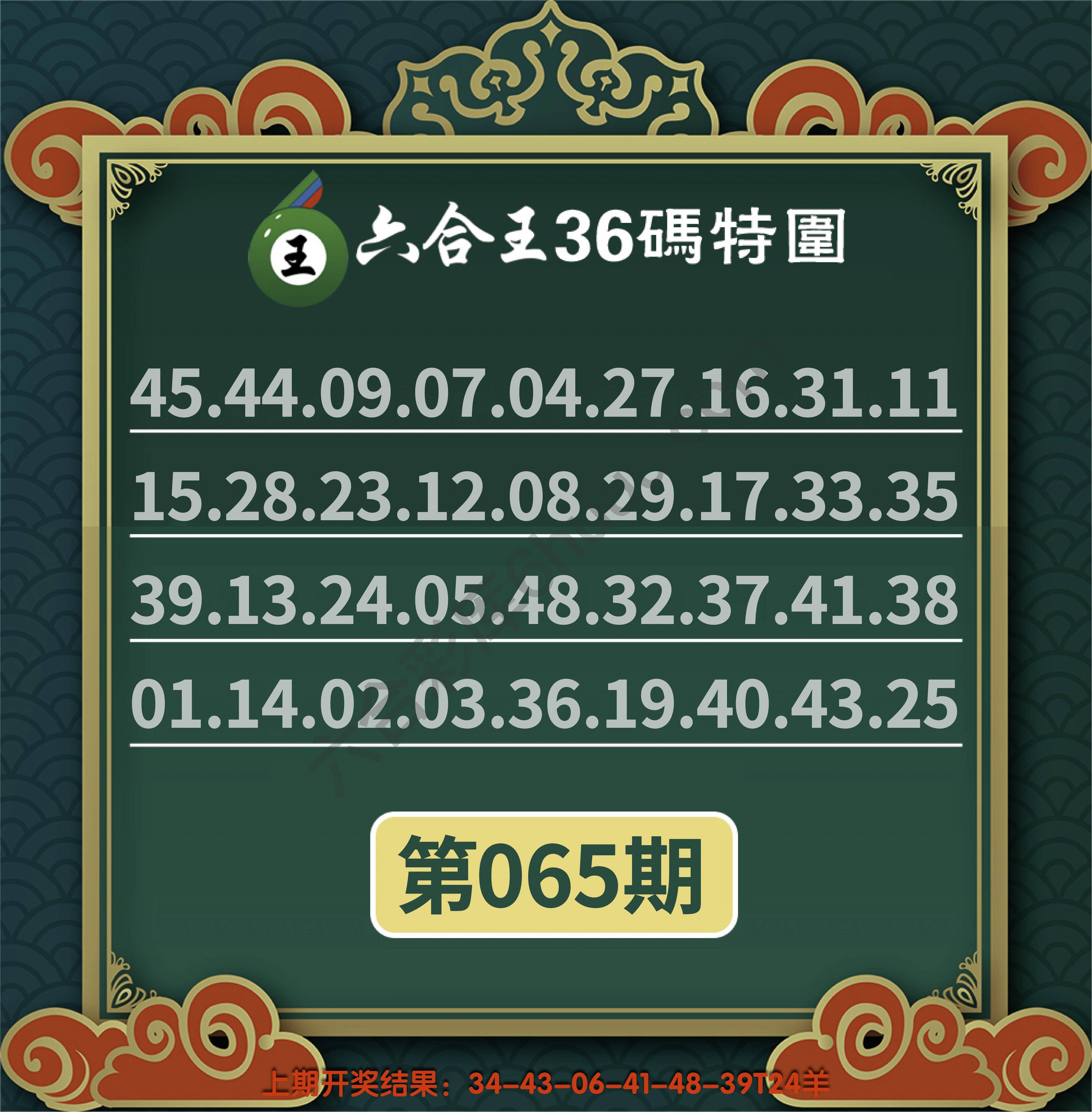 六合王三十六码特围