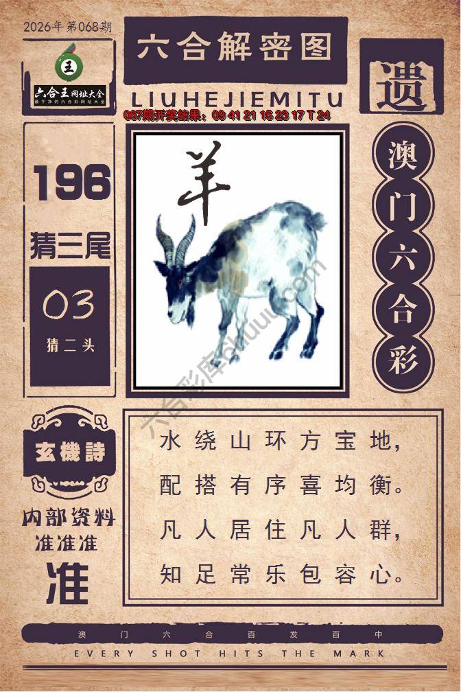 六合王六合解密