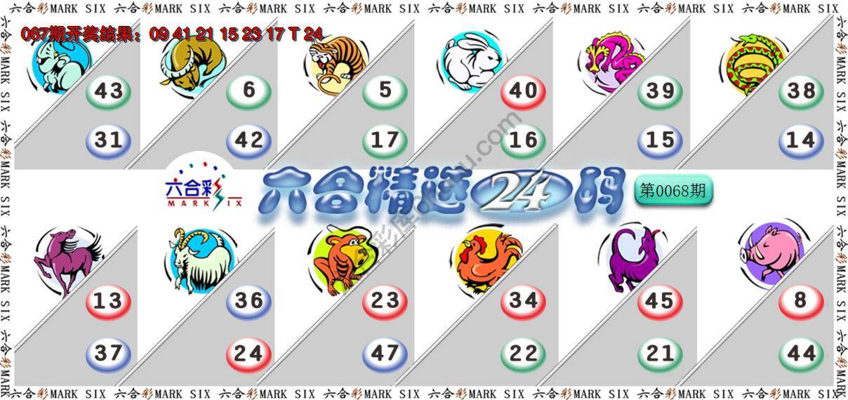 六合精选24码