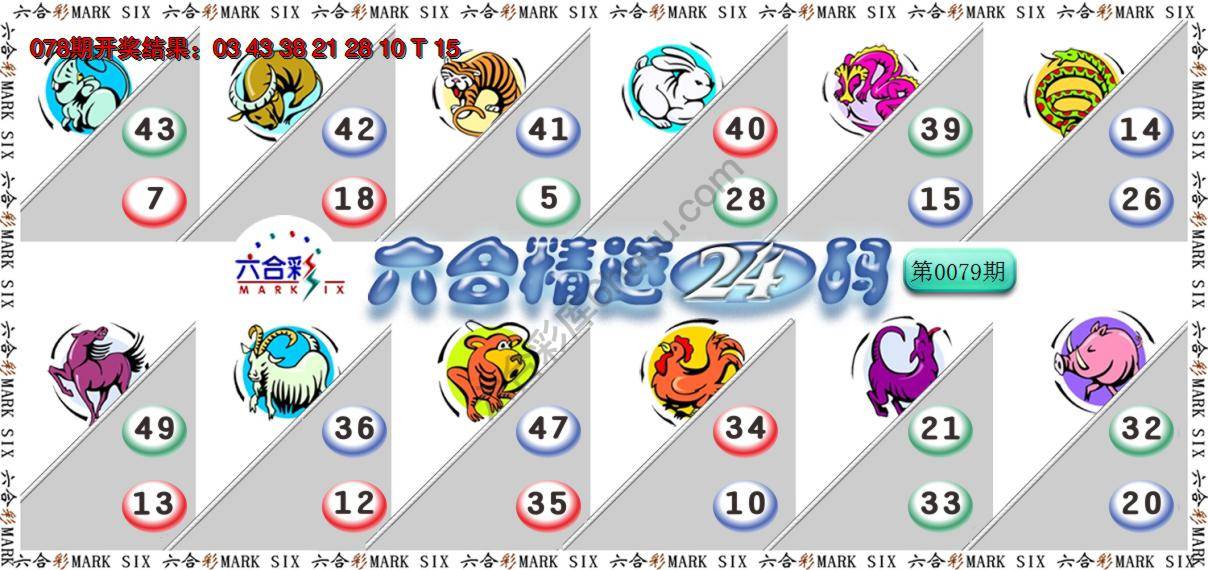 六合精选24码
