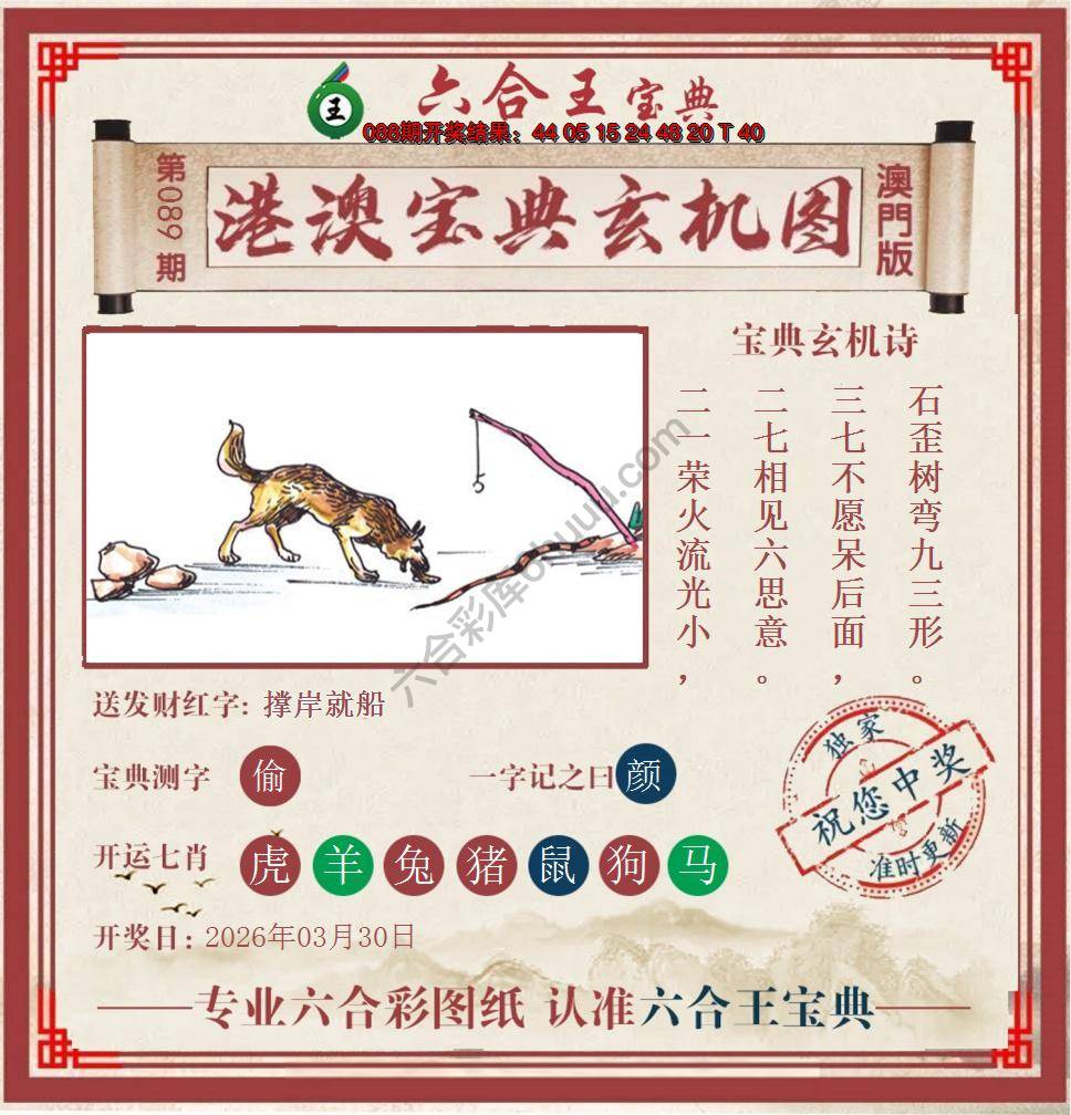 六合王港澳宝典玄机图