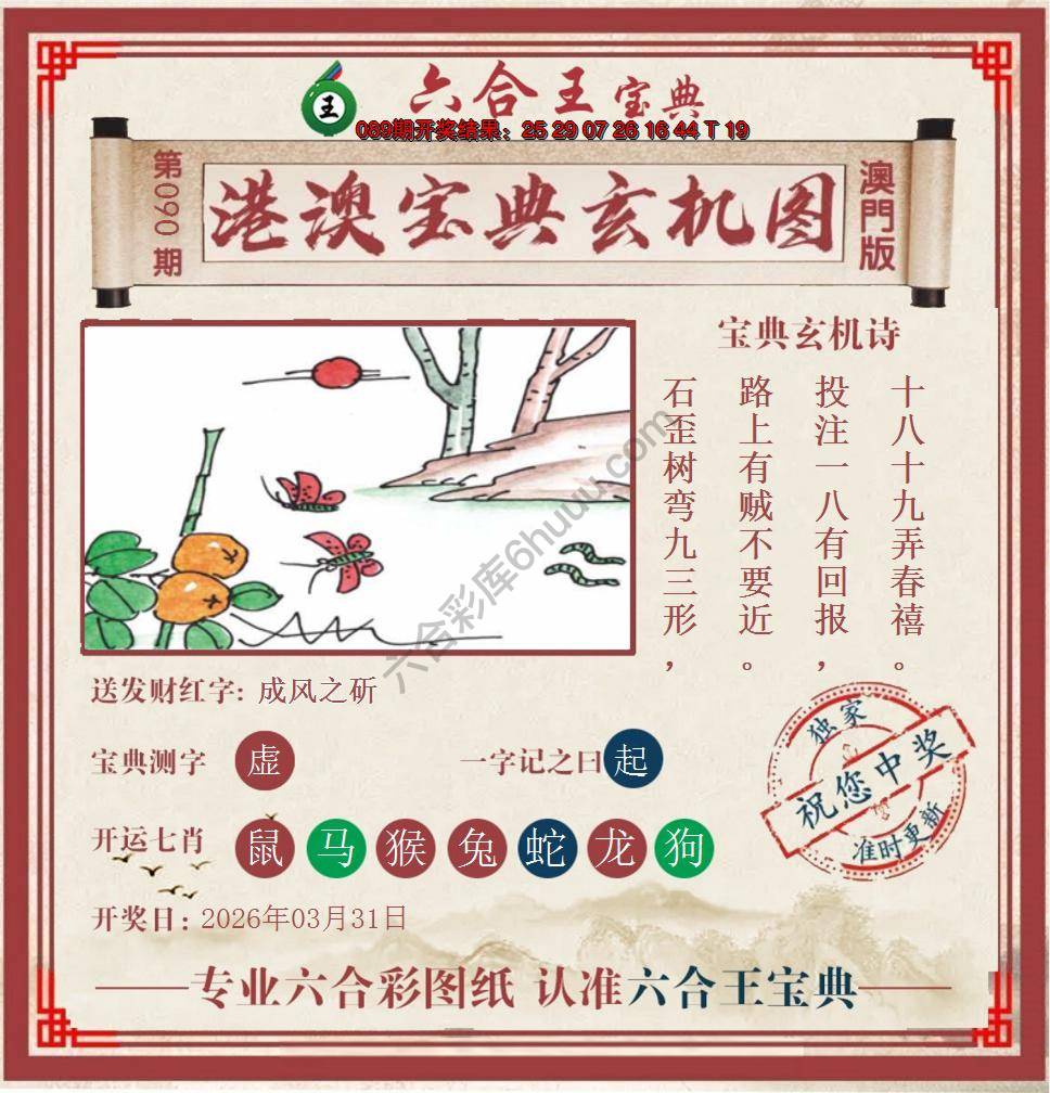 六合王港澳宝典玄机图