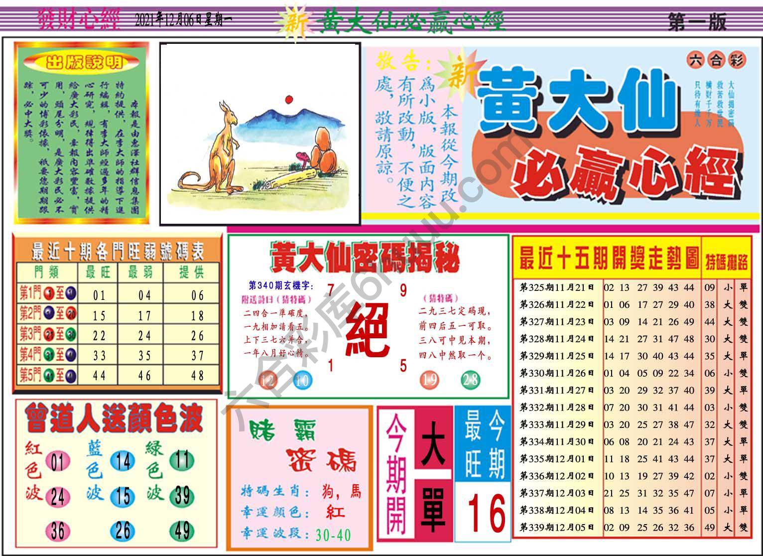 澳门黄大仙必赢心经