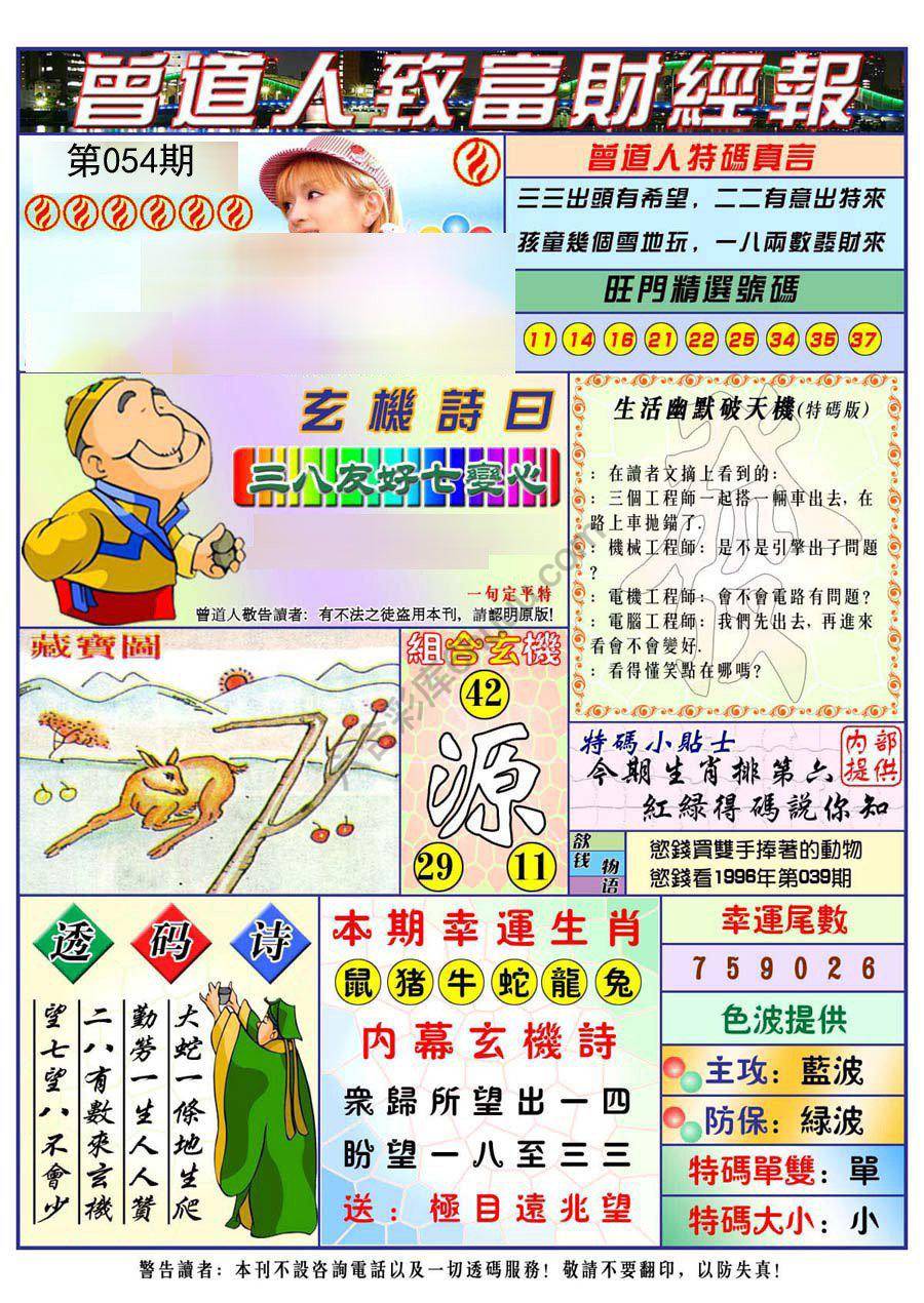 曾道人致福财经