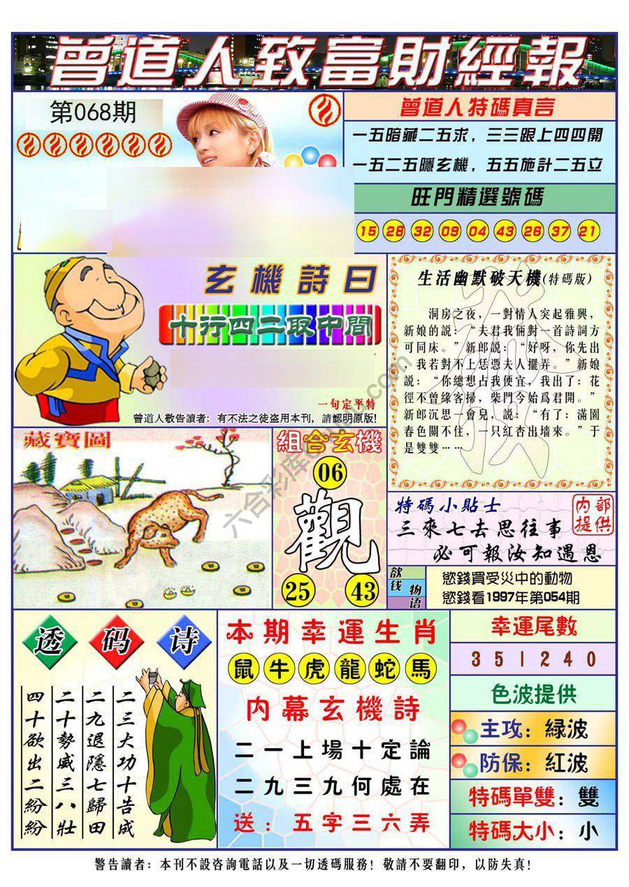 曾道人致福财经