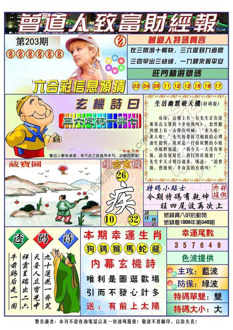 曾道人致福财经