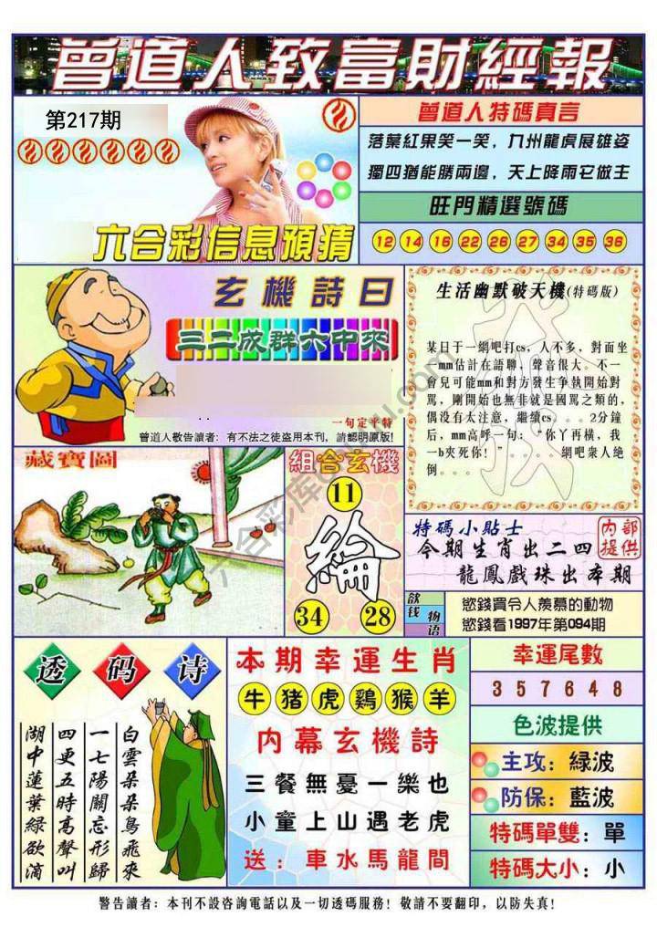 曾道人致福财经