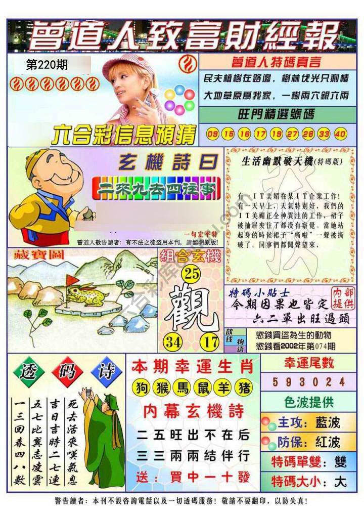 曾道人致福财经