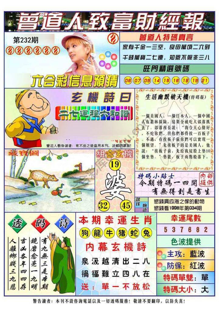 曾道人致福财经