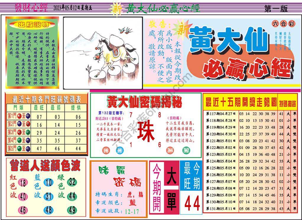 澳门黄大仙必赢心经