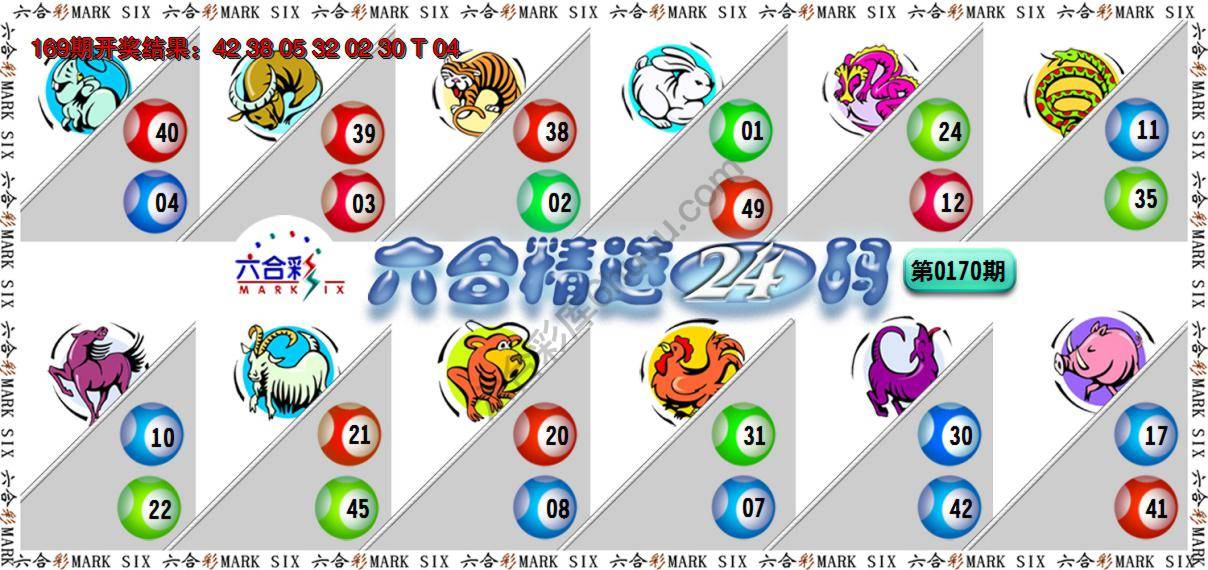 六合精选24码