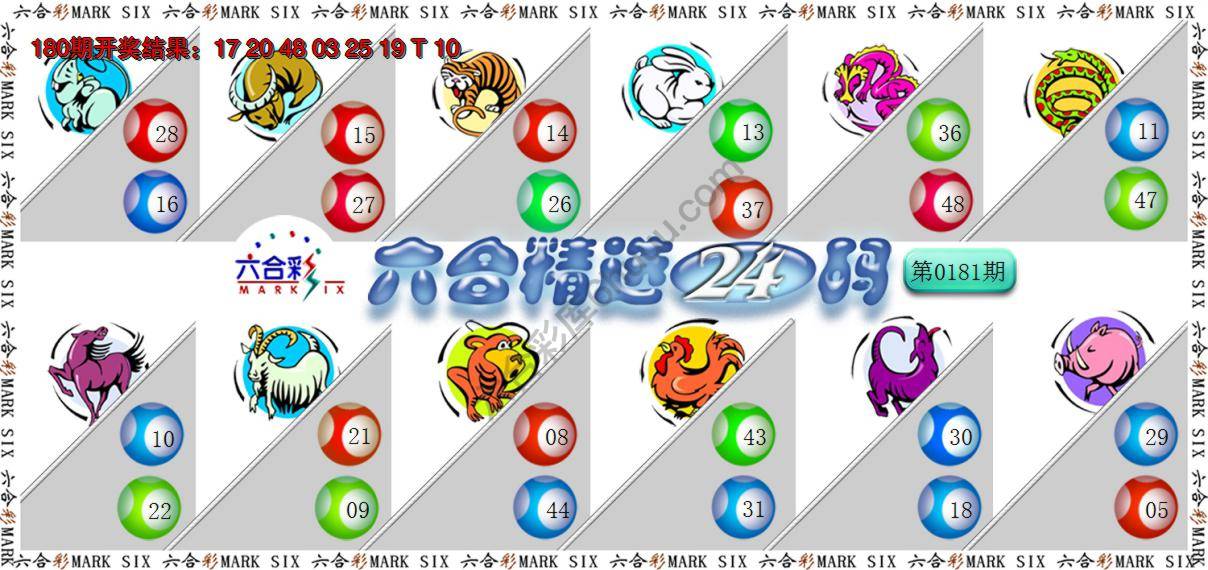 六合精选24码