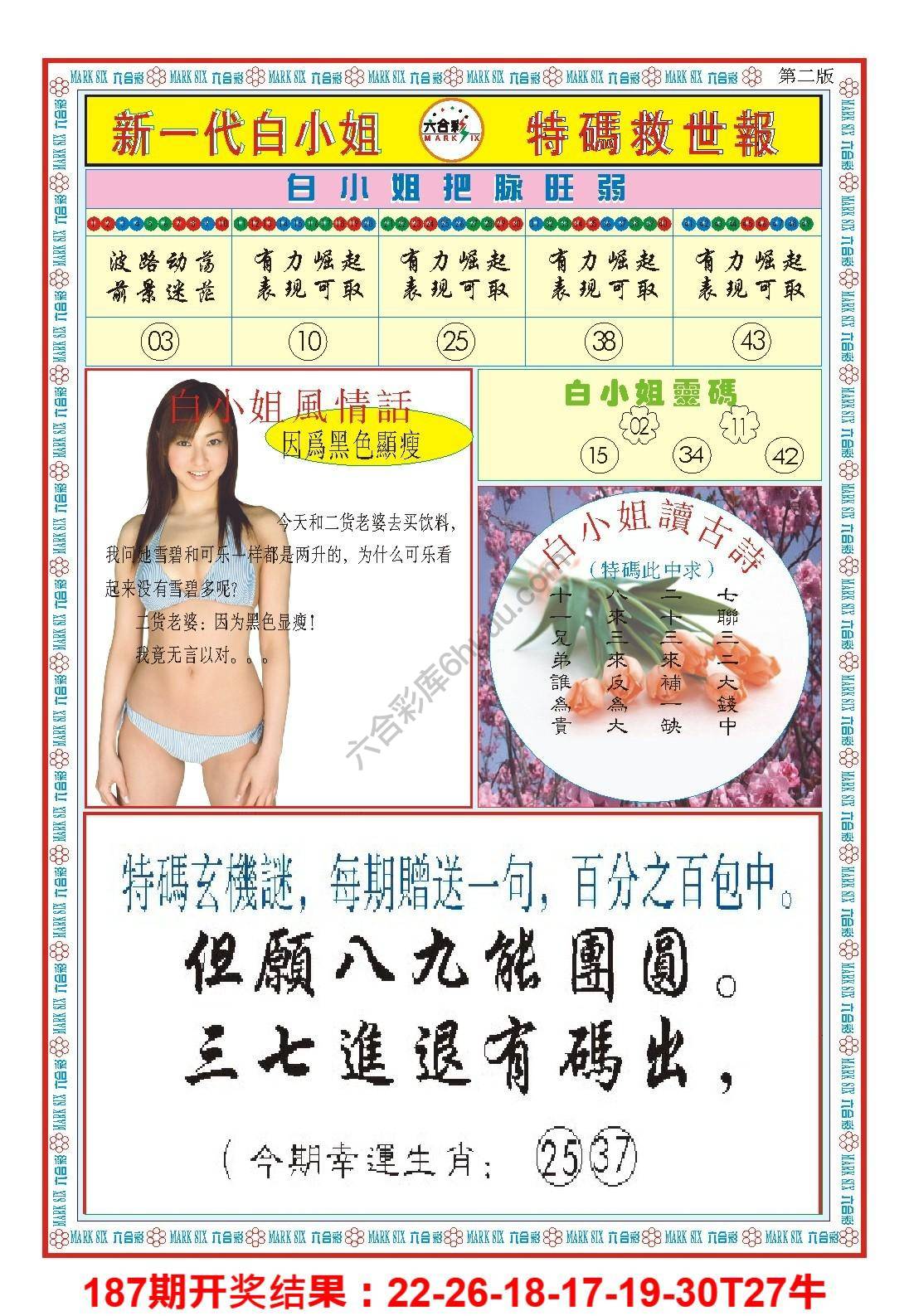 白小姐新一代