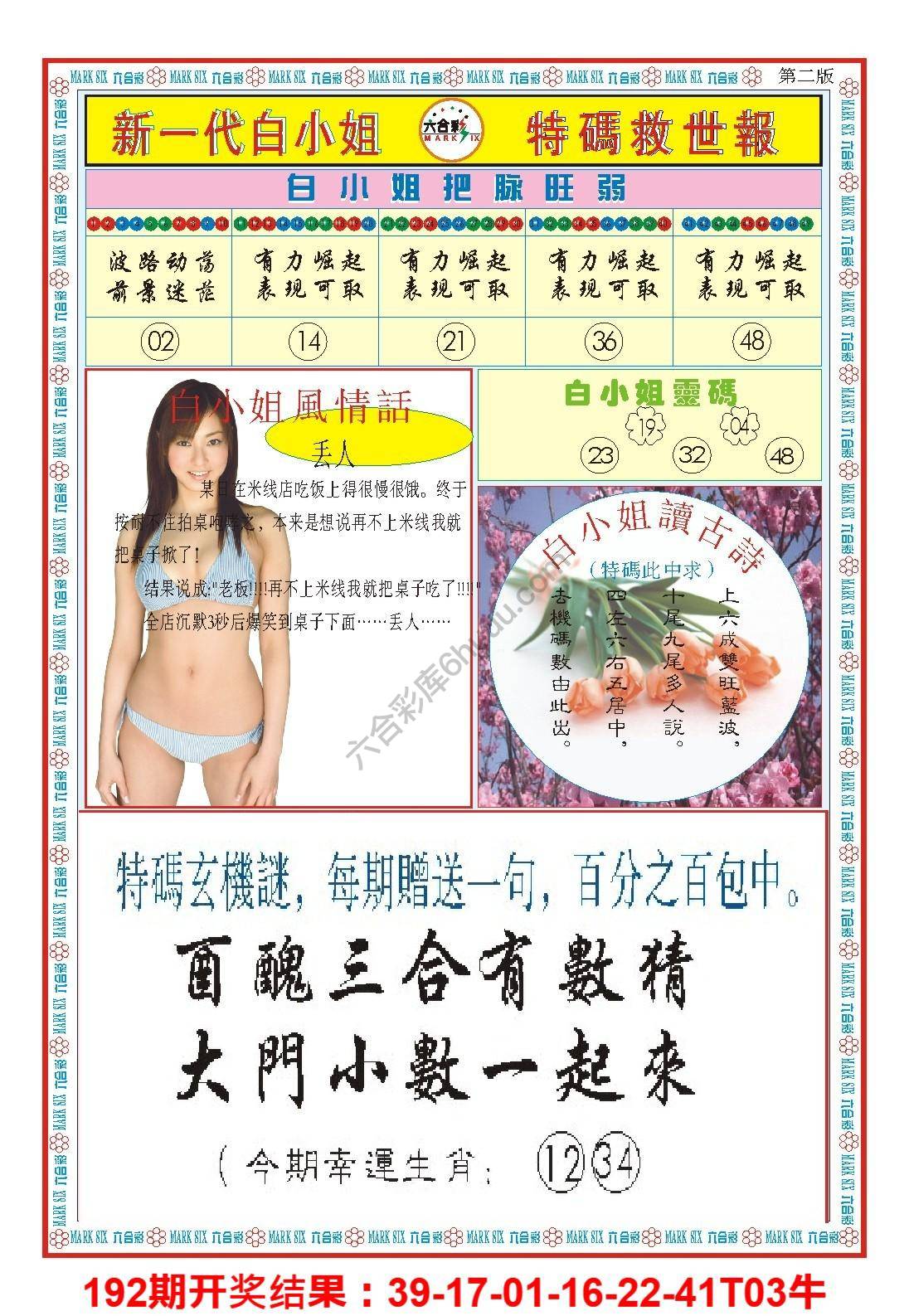 白小姐新一代