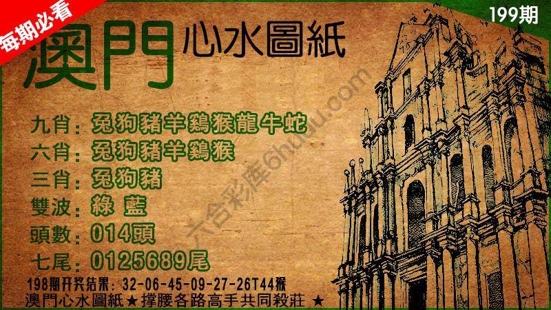 澳门心水图纸